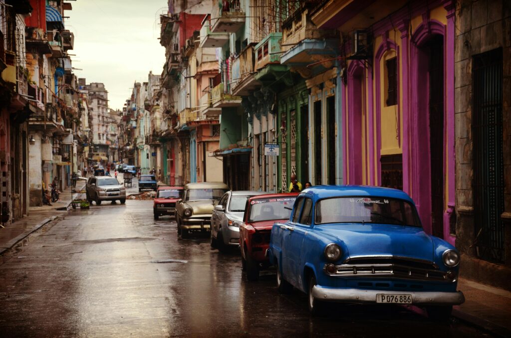 renting a car in cuba